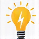 Icon representing improved energy levels, perhaps a glowing lightbulb or a dynamic arrow pointing upwards.